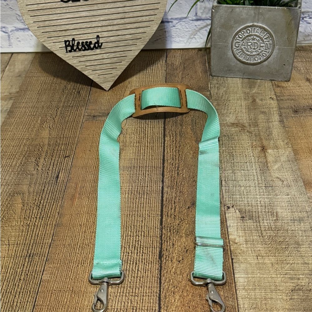 JON HART DESIGN SHOULDER STRAP mint webbing